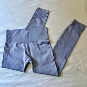 Gymshark Vital Seamless Leggings Gray Size Small High Waisted Gym Pants